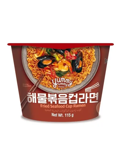 Fried Seafood Cup Ramen
