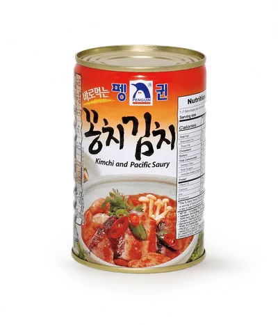 Penguin Pacific Saury and Kimchi